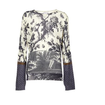 Pierre-Louis Mascia, Round-neck Knitwear Grijs, Dames, Maat:M