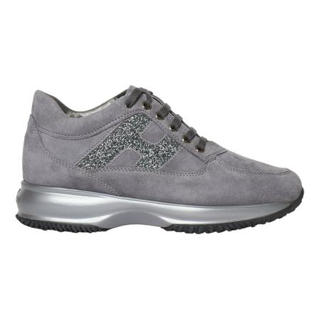 Hogan Sneakers Interactive , Grijs , Dames , Maat: 36 1/2 EU