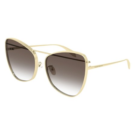 Alexander McQueen - Solglasögon - Guld - AM0228S 002 6318