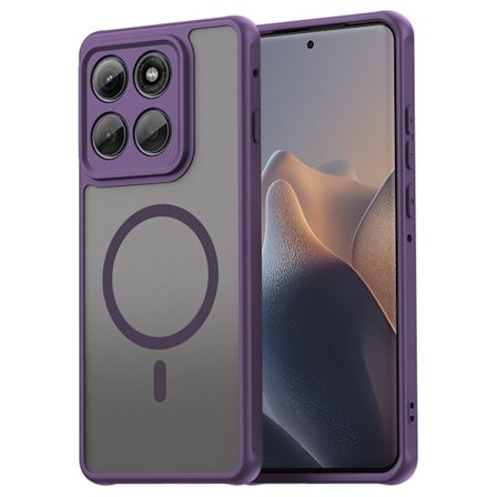 SKALO Motorola Edge 60 Pro 5G Mat Hybrid Cover - Lilla