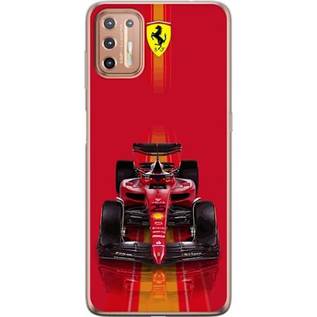 Yhteensopiva Puhelinkuori Motorola Motorola Moto G9 Plus Ferrari Formula 1 -auto ikonisessa punaisessa muotoilussa urheilullisella tarkkuudella