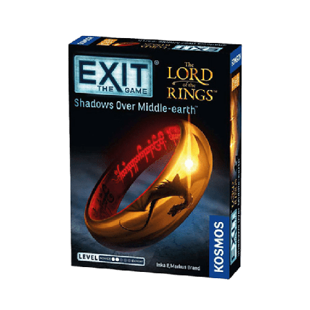Brädspel EXIT: Lord Of The Rings - Shadows Over Middle-Earth (EN) Spel Unisex ONESIZE