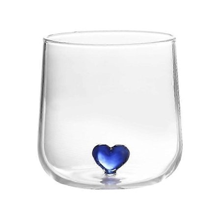 Hjerte Dekor Glasskopp Cocktailglass Melkeglass Par Glass Vannbeholder