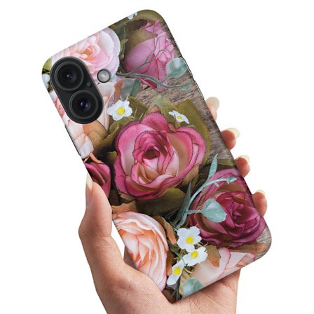 iPhone 16 Plus - Skal/Mobilskal Blommor