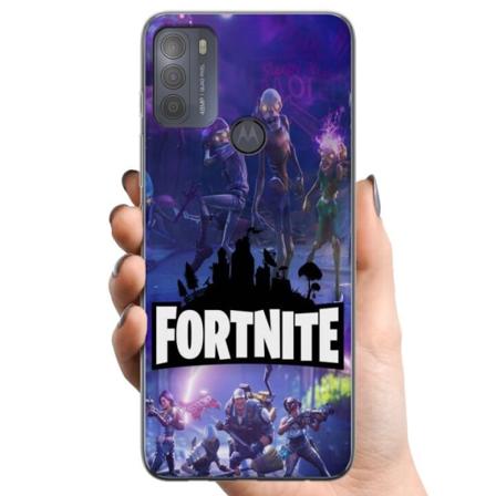 Motorola Moto G50 TPU Mobilcover Fortnite