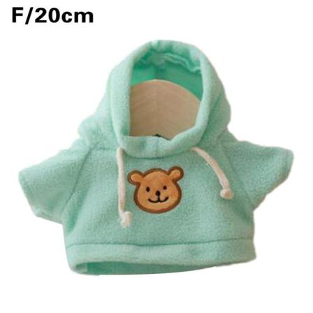 Msugar Soft Plysch Hode Animal Bears Hoodie, Plyschleksaker Clothi