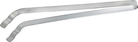 RÖSLE GRILLTANG VINKLET 35,5 CM STÅL