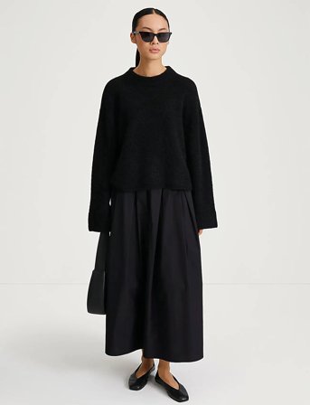 Stylein Niclas Short Sweater - Black - L