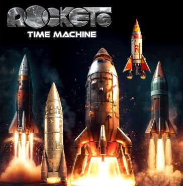 Time machine (vinyl blue transparent gat Rockets