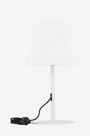 Venture Home - Pöytävalaisin Moris - Valkoinen - Pöytävalaisimet ulkokäyttöön - - Homeroom