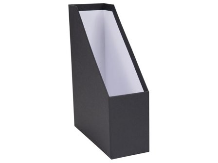 Bigso Box Tidskriftssamlare kartong grå - Lyreco - Kontorsmaterial - Till skrivbordet - Tidskriftssamlare