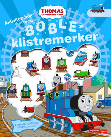 Thomas og vennene hans. Bobleklistremoro. Aktivitetsbok - Bok - Other printed item