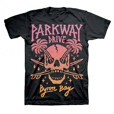 Parkway Drive Skull Palms T-shirt