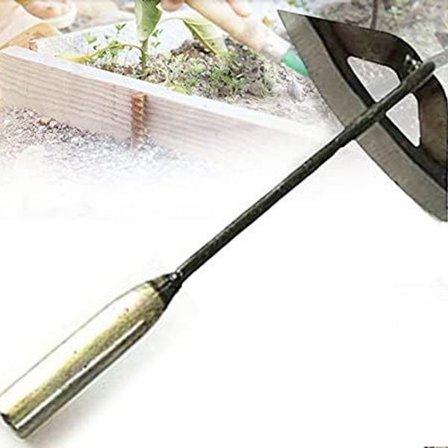 Hacke de garden hoe creuse all in tempered steel with long handle, verktyg de