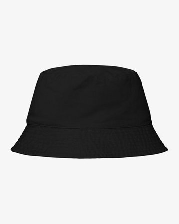 Organic Cotton Bucket Hat - Deep Black - Male - L-XL
