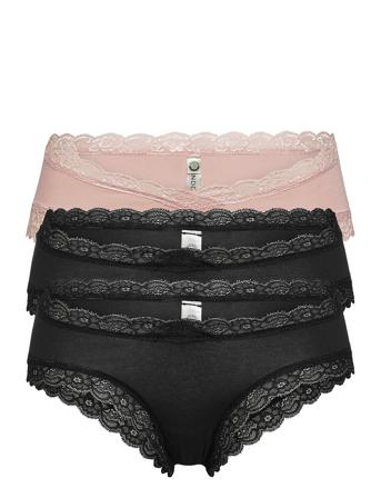 Brief 3 P Cotton Maternity Br Trusser, Tanga Briefs Lyserød Lindex