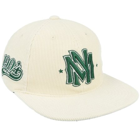 Mitchell & Ness - Weiss snapback Cap - Own Brand Deadstock 1904 Off White Snapback @ Hatstore