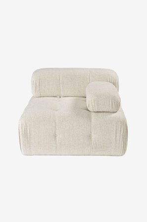 Hanah Home - 1-sohva Puca Right - Beige - Sohvamoduulit - - Homeroom