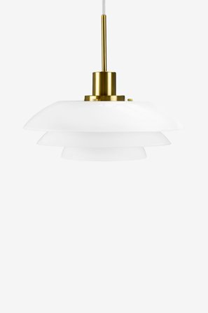 Dyberg Larsen - Riippuvalaisin DL31 opaali - Messinkiä - Riippuvalaisimet - - Homeroom