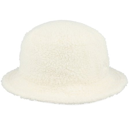 New Era - Womens Borg Beige Bucket Bucket Beige Hat - @ Hatstore