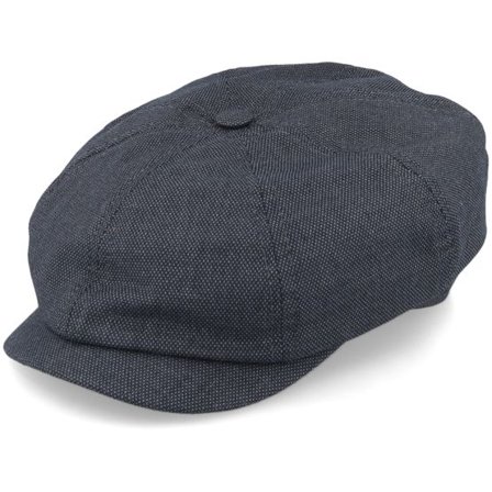 CTH Ericson - Grå flatcap Keps - Alan Stone Grey Flat Cap @ Hatstore