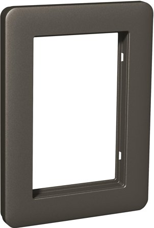 Schneider Electric Exxact Primo Dekkramme 2-veisuttak, antrasitt, Strømbrytere & vegguttak