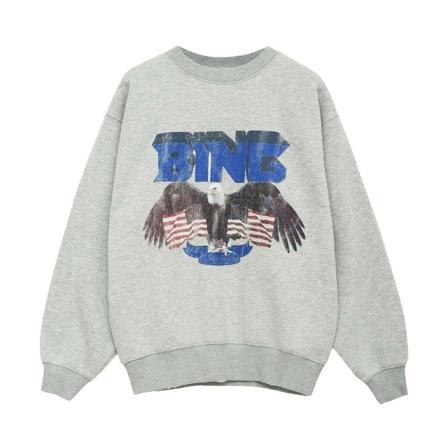 Anine Bing, Sweatshirts & Hoodies Szary, Kobieta, Rozmiar: L