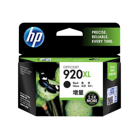 HP Bläckpatron 920XL, CD975AE, svart, singelförpackning, hög kapacitet - Lyreco - Toner och bläck - Bläckpatroner - Bläckpatroner HP