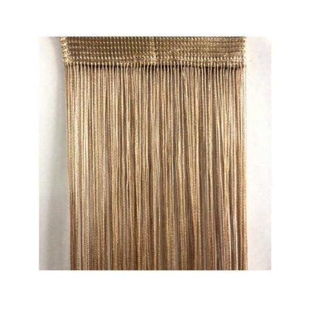 Frynsgardin draperi 100x200 cm 1 par