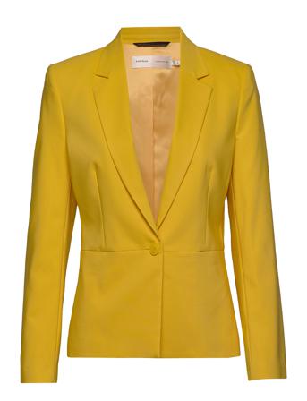 Zella Blazer Blazers Single Breasted Blazers Keltainen InWear