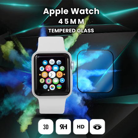 Apple Watch 45mm – 3D Skyddsfilm – Premiumkvalitet