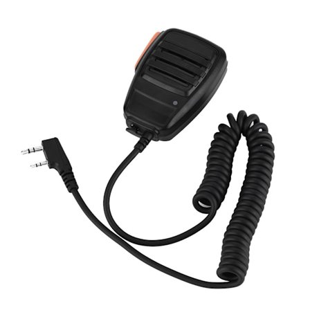2 PIN håndholdt Walkie Talkie høyttalermikrofon for Kenwood/Quansheng/Baofeng UV5R/888S