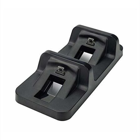 Dubbel laddstation för 2 PS4-handkontroller