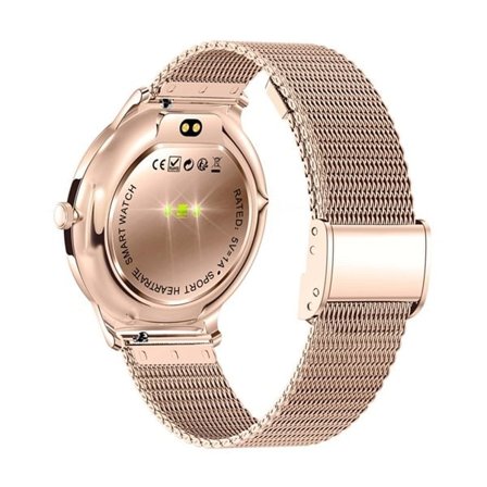 Colmi V89 smartklokke (rustfritt stål gull)