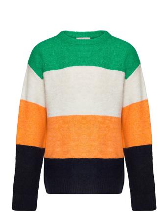 Striped Knit Pullover Pullover Multi/mønstret Tom Tailor*Betinget Tilbud