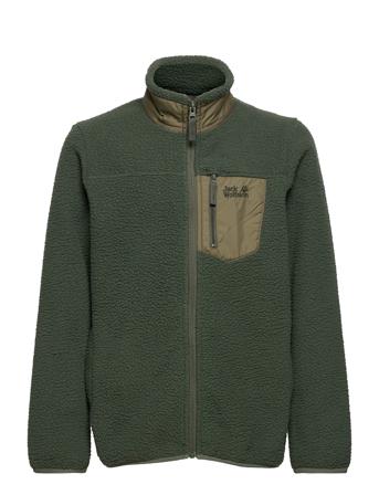 Ice Cloud Jacket K Outerwear Fleece Outerwear Fleece Jackets Grønn Jack Wolfskin