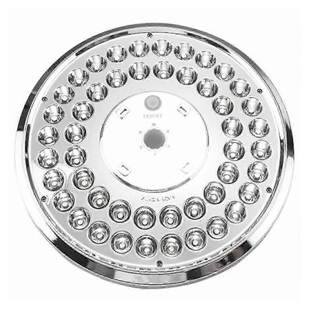 Flagstangslys Solcelledrevet Spotlight Udendørs, 48 LED Vandtæt Solcelle Flagstangslys, Topmonteret