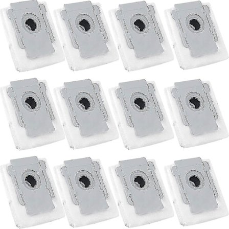 12-pack dammsugarpåsar för iRobot Roomba I & S-serien I7 I7+/plus [db]