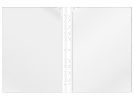 Plastficka dubbel A4 0,17 PP hålad - Lyreco - Kontorsmaterial - Mappar och plastfickor - Plastfickor - Övriga