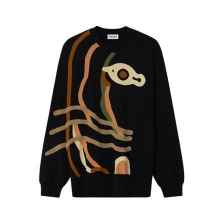 Kenzo Sweater Sort, Herre