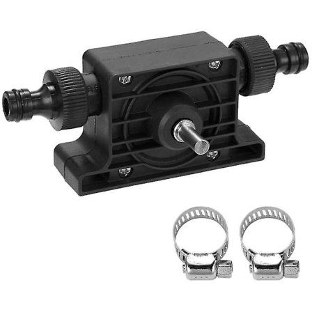 Bärbar Pump Mini Elektrisk Borr Drivs Stor Flödespump Pumpen Levereras Som Standard