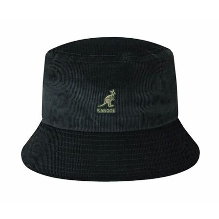 Kangol Cord bucket Sort, Herre Accessories