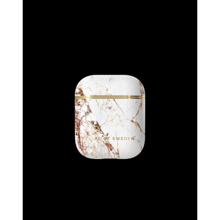 Printed AirPods Case Carrara Gold