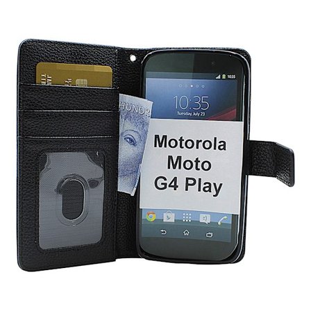 New Standcase Wallet Motorola Moto G4 Play