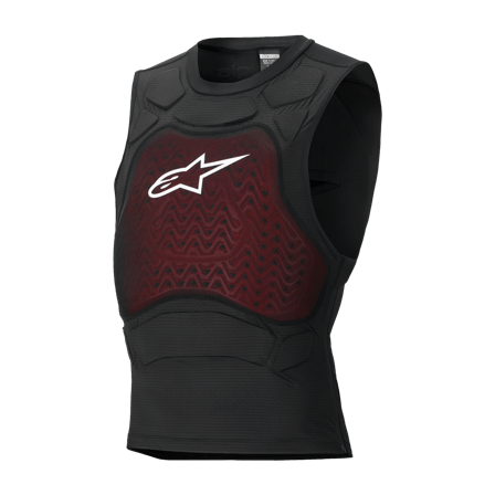 Cross-Protektorenweste Alpinestars Bionic Plasma LT Schwarz/Weiß XL