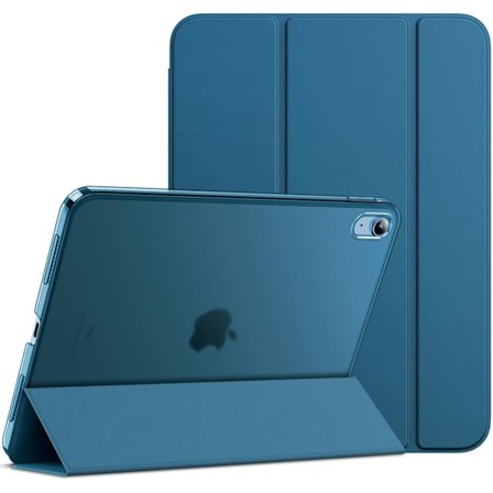 [PLEE] Etui til iPad (A16) 11./10. generation (2025/2022), Slim Stand Hårdt Bagsideetui Auto Væk/Sov-funktion