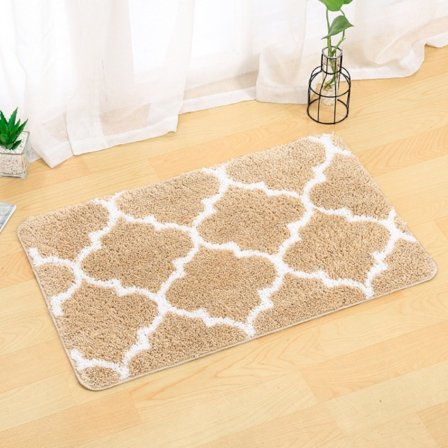 Halkfri badmatta Absorberande badrumsmatta CHAMPAGNE A A