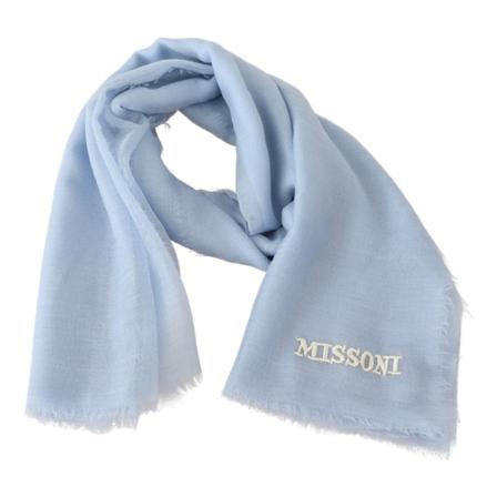 Missoni Scarf , Blauw , Heren , Maat: ONE Size Sjaals