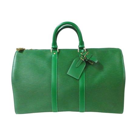 Louis Vuitton Vintage Pre-owned Weekend Väska grön, Dam Vintage Väskor, Dam, Storlek: ONE SIZE