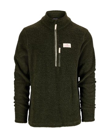Amundsen Hut Half Zip Mens Spruce Green